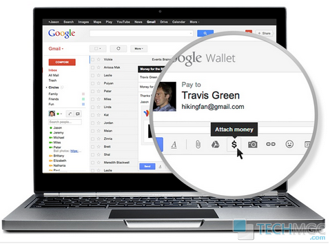 Google Wallet in Gmail