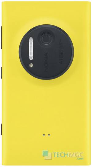 Nokia Lumia Yellow 1020 phone Back Cover